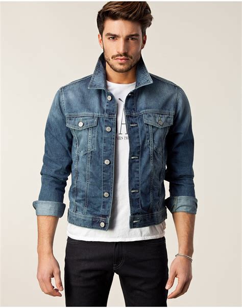 men's prada denim jacket|stylish jean jackets for men.